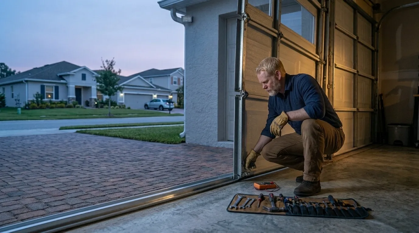 Garage door work by Greenville Garage Door Co in Greenville, SC